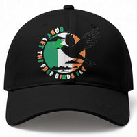 Irish Pride Baseball Cap Baby Let The Free Birds Fly Ireland Flag Shamrock