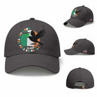 Irish Pride Baseball Cap Baby Let The Free Birds Fly Ireland Flag Shamrock