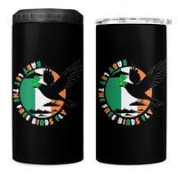Irish Pride 4 in 1 Can Cooler Tumbler Baby Let The Free Birds Fly Ireland Flag Shamrock