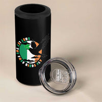 Irish Pride 4 in 1 Can Cooler Tumbler Baby Let The Free Birds Fly Ireland Flag Shamrock