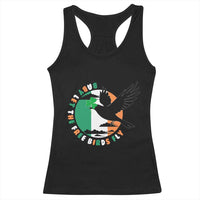 Irish Pride Racerback Tank Top Baby Let The Free Birds Fly Ireland Flag Shamrock