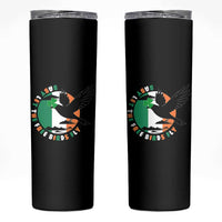 Irish Pride Skinny Tumbler Baby Let The Free Birds Fly Ireland Flag Shamrock