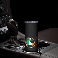 Irish Pride Skinny Tumbler Baby Let The Free Birds Fly Ireland Flag Shamrock