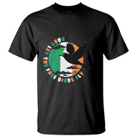 Irish Pride T Shirt Baby Let The Free Birds Fly Ireland Flag Shamrock