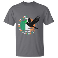 Irish Pride T Shirt Baby Let The Free Birds Fly Ireland Flag Shamrock