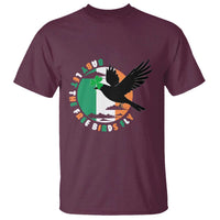 Irish Pride T Shirt Baby Let The Free Birds Fly Ireland Flag Shamrock