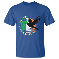 Irish Pride T Shirt Baby Let The Free Birds Fly Ireland Flag Shamrock