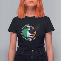 Irish Pride T Shirt For Women Baby Let The Free Birds Fly Ireland Flag Shamrock