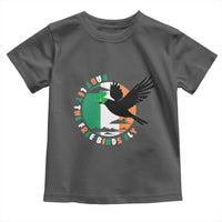 Irish Pride Toddler T Shirt Baby Let The Free Birds Fly Ireland Flag Shamrock