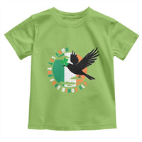 Irish Pride Toddler T Shirt Baby Let The Free Birds Fly Ireland Flag Shamrock