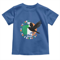 Irish Pride Toddler T Shirt Baby Let The Free Birds Fly Ireland Flag Shamrock