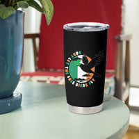 Irish Pride Tumbler Cup Baby Let The Free Birds Fly Ireland Flag Shamrock