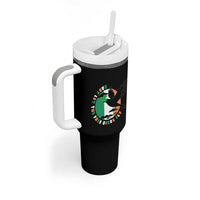 Irish Pride Tumbler With Handle Baby Let The Free Birds Fly Ireland Flag Shamrock