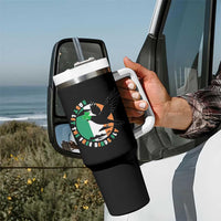 Irish Pride Tumbler With Handle Baby Let The Free Birds Fly Ireland Flag Shamrock