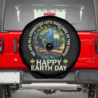 Happy Earth Day Spare Tire Cover We Are All Connected Let's Take Care Of The Earth