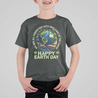 Happy Earth Day T Shirt For Kid We Are All Connected Let's Take Care Of The Earth