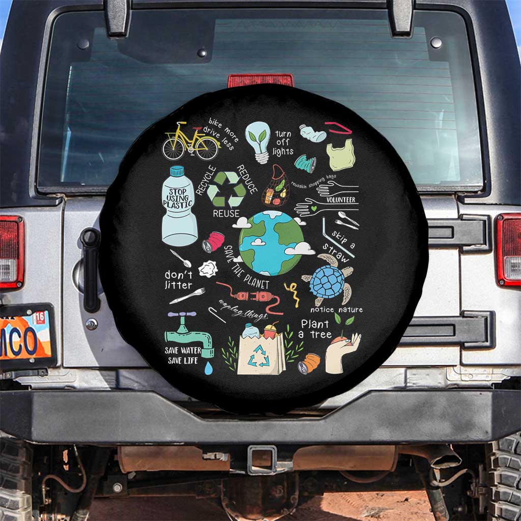 Earth Day Ecological sustainability Environment Protection Spare Tire Cover