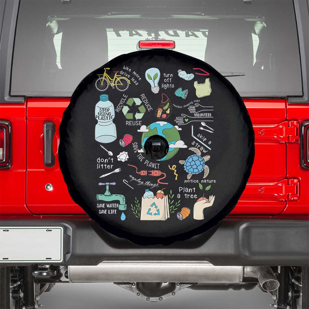 Earth Day Ecological sustainability Environment Protection Spare Tire Cover