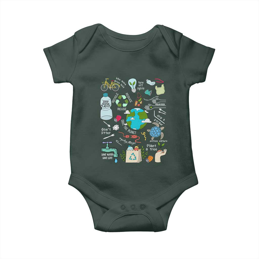 Earth Day Ecological sustainability Environment Protection Baby Onesie
