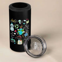 Earth Day Ecological sustainability Environment Protection 4 in 1 Can Cooler Tumbler