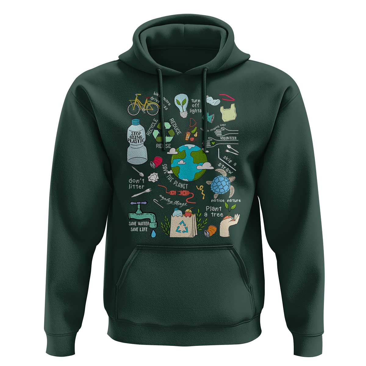 Earth Day Ecological sustainability Environment Protection Hoodie