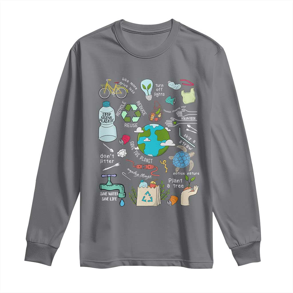 Earth Day Ecological sustainability Environment Protection Long Sleeve Shirt