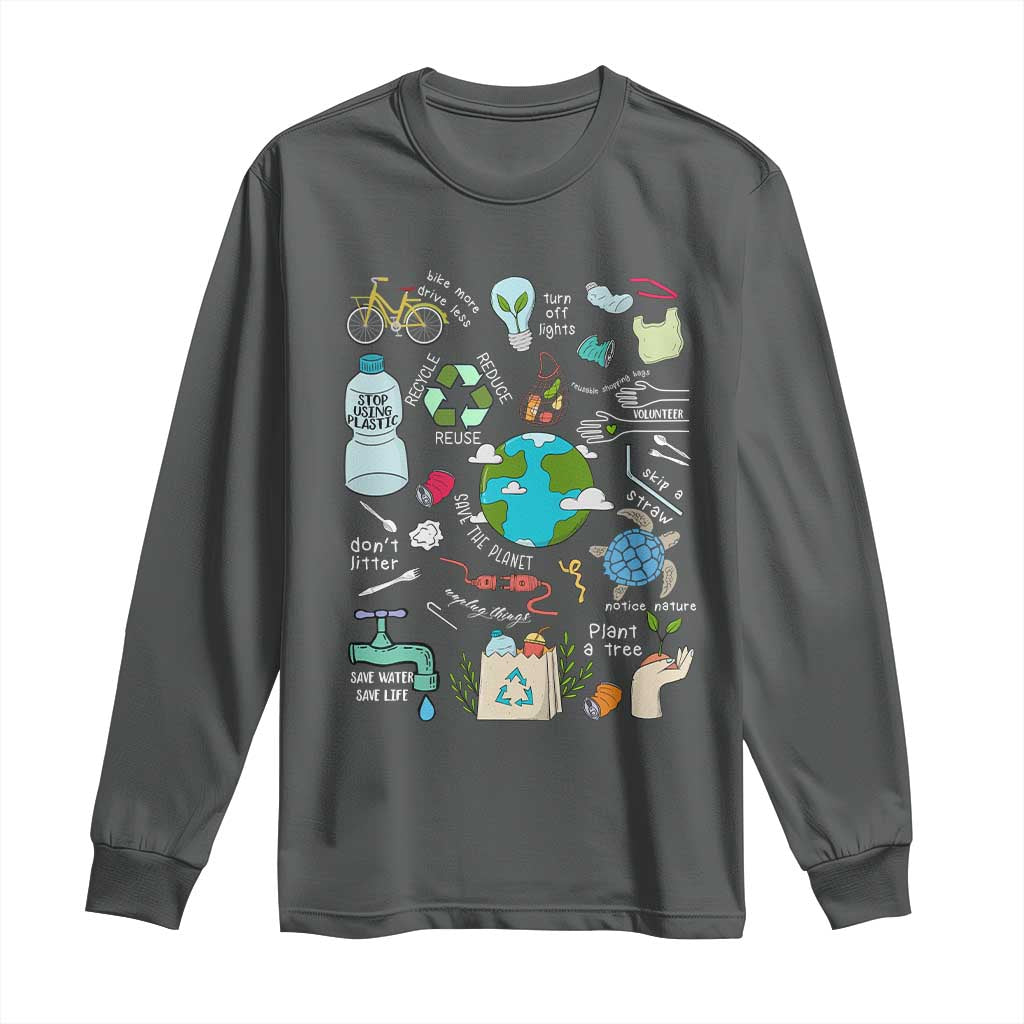 Earth Day Ecological sustainability Environment Protection Long Sleeve Shirt
