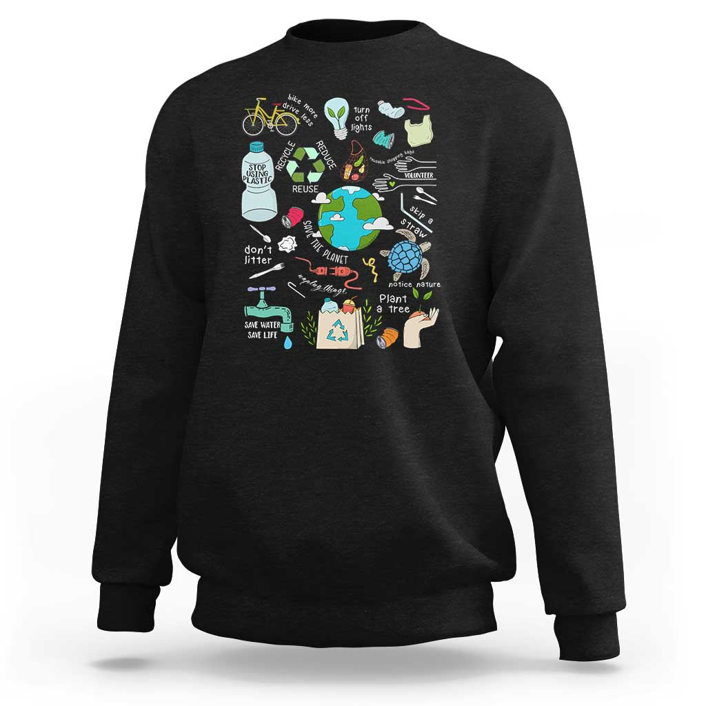 Earth Day Ecological sustainability Environment Protection Sweatshirt