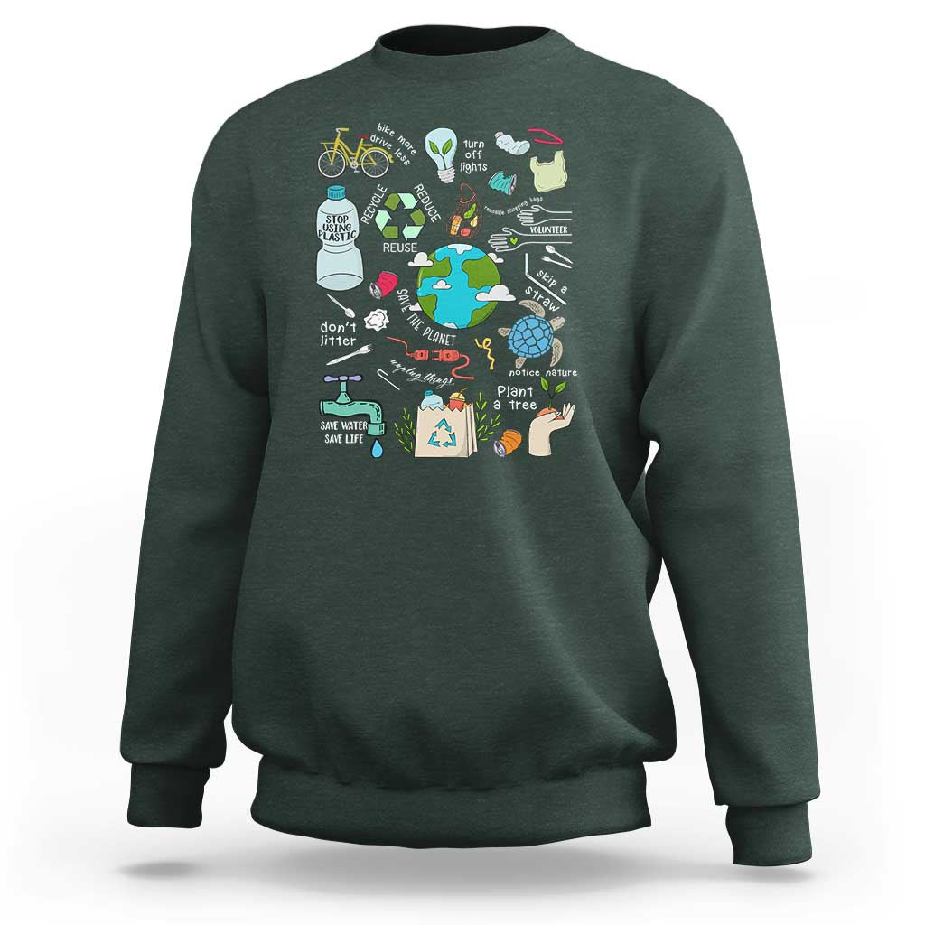 Earth Day Ecological sustainability Environment Protection Sweatshirt