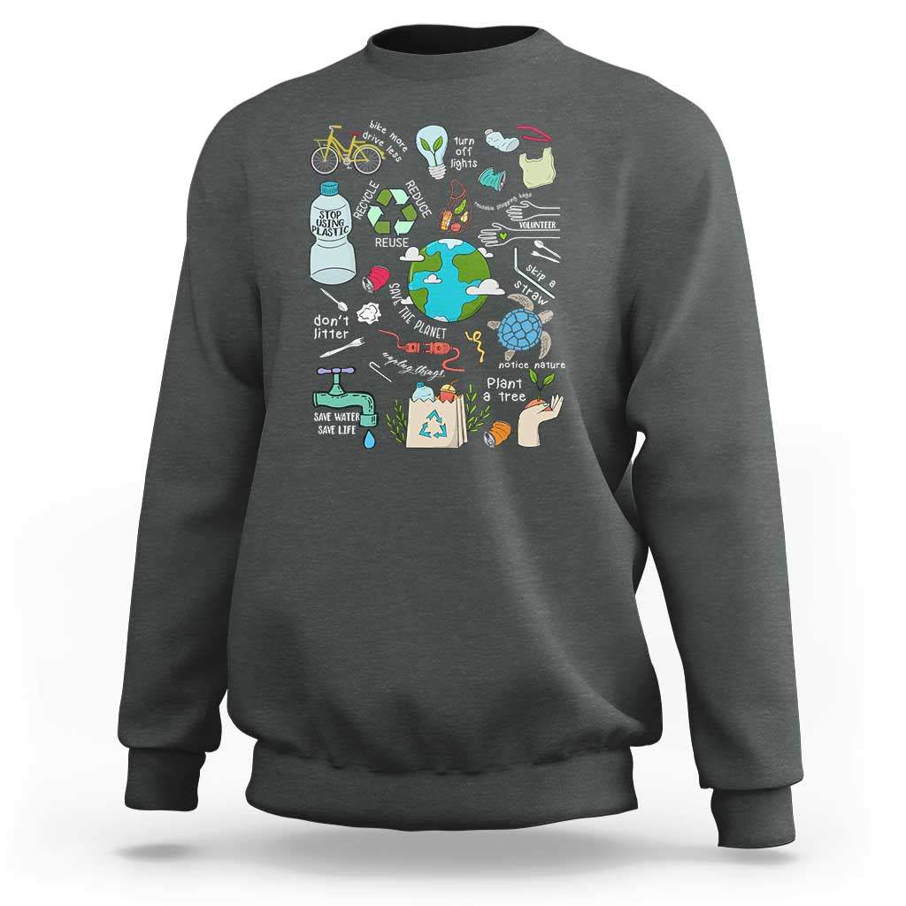 Earth Day Ecological sustainability Environment Protection Sweatshirt