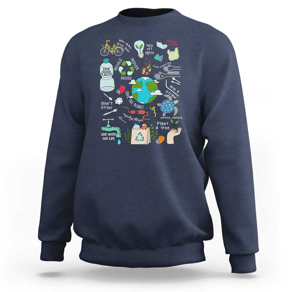 Earth Day Ecological sustainability Environment Protection Sweatshirt