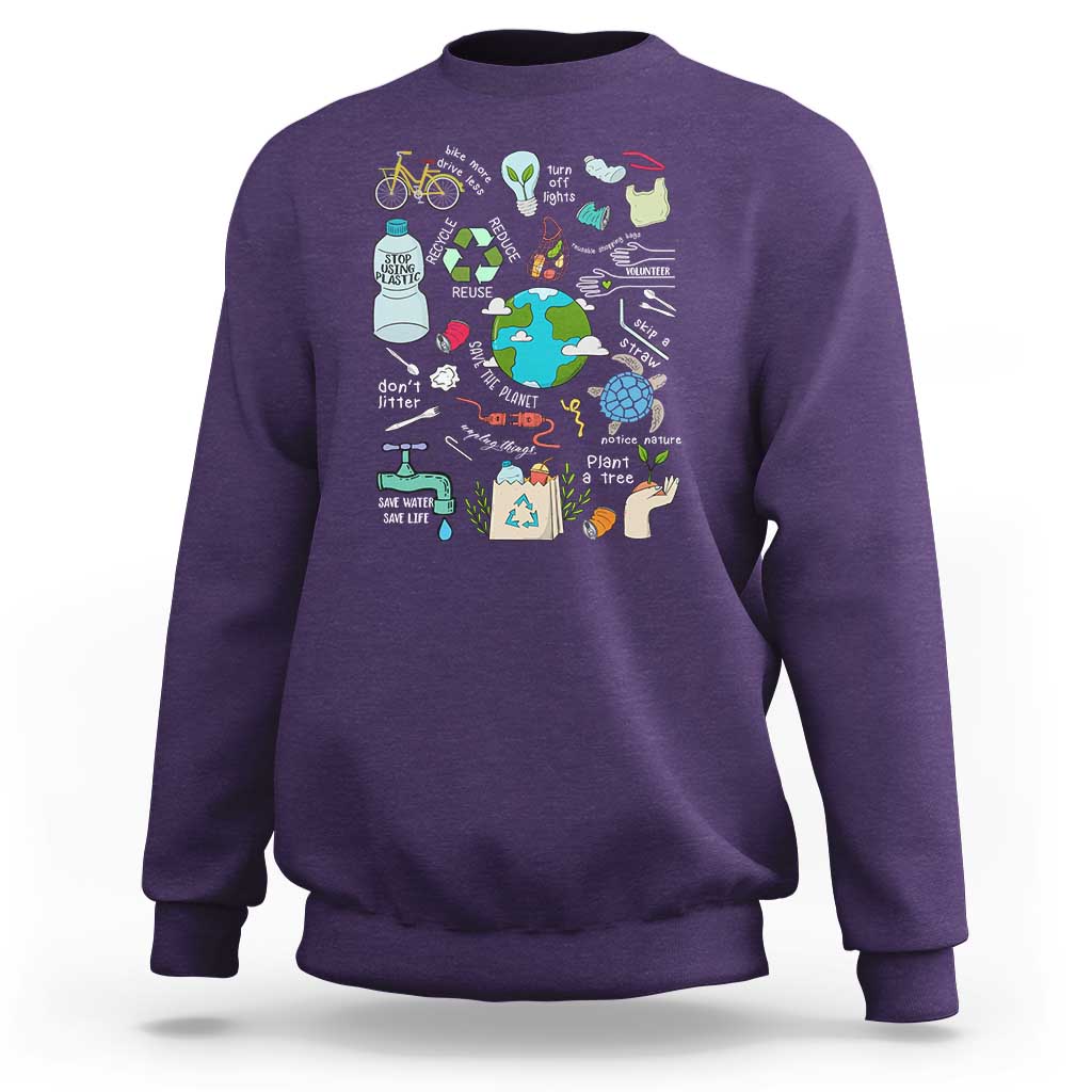 Earth Day Ecological sustainability Environment Protection Sweatshirt