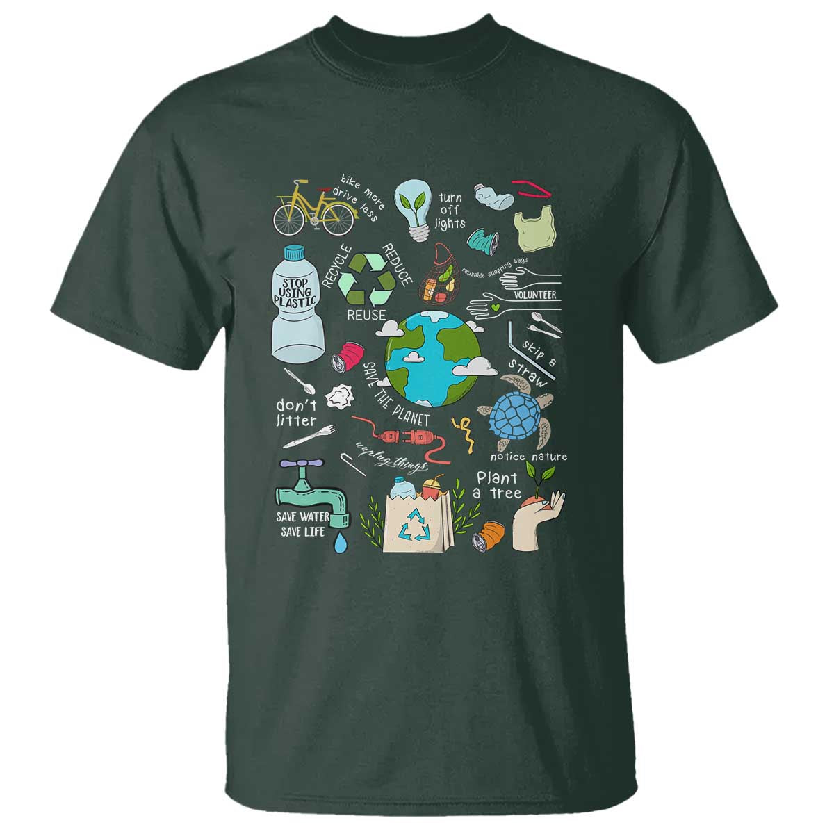 Earth Day Ecological sustainability Environment Protection T Shirt