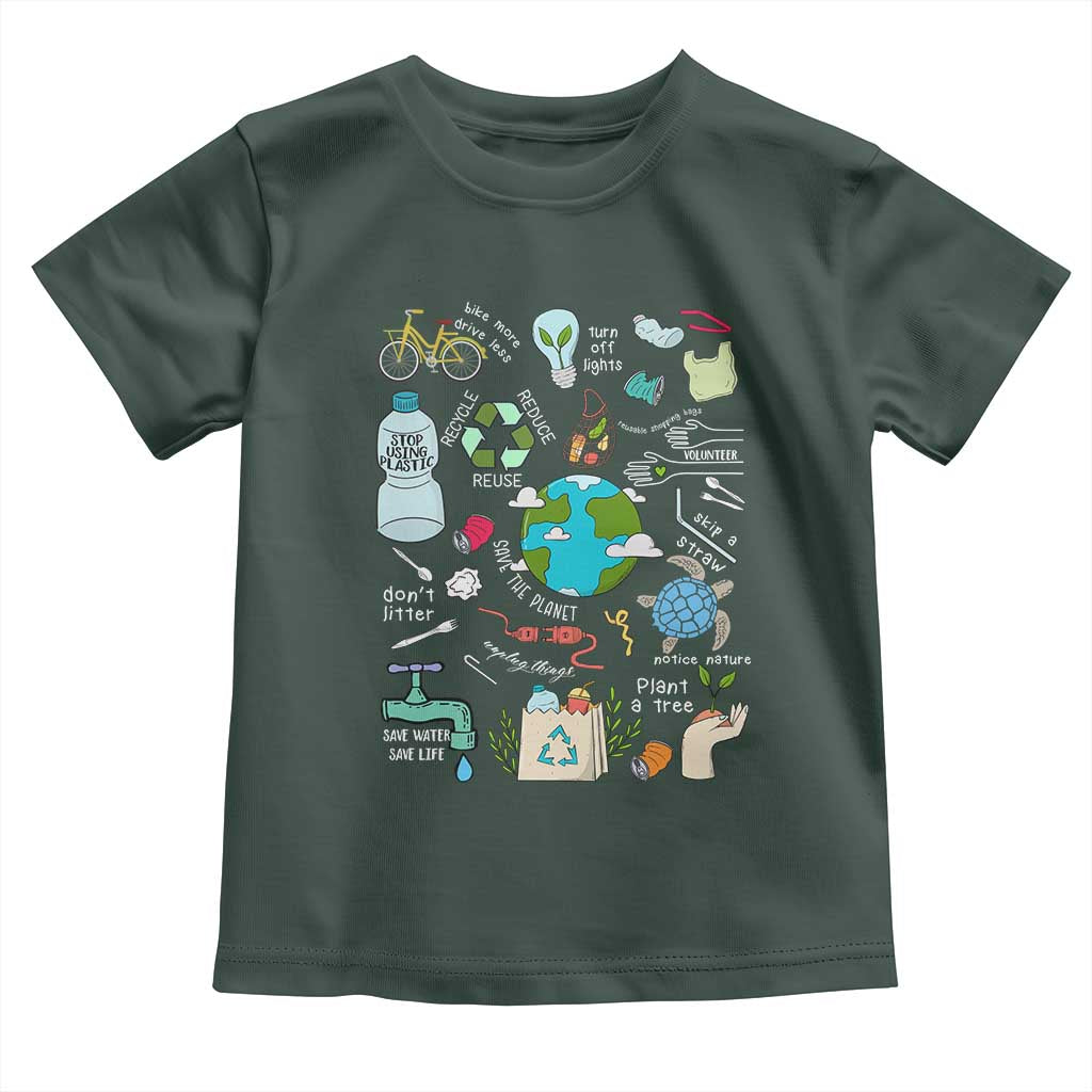 Earth Day Ecological sustainability Environment Protection Toddler T Shirt