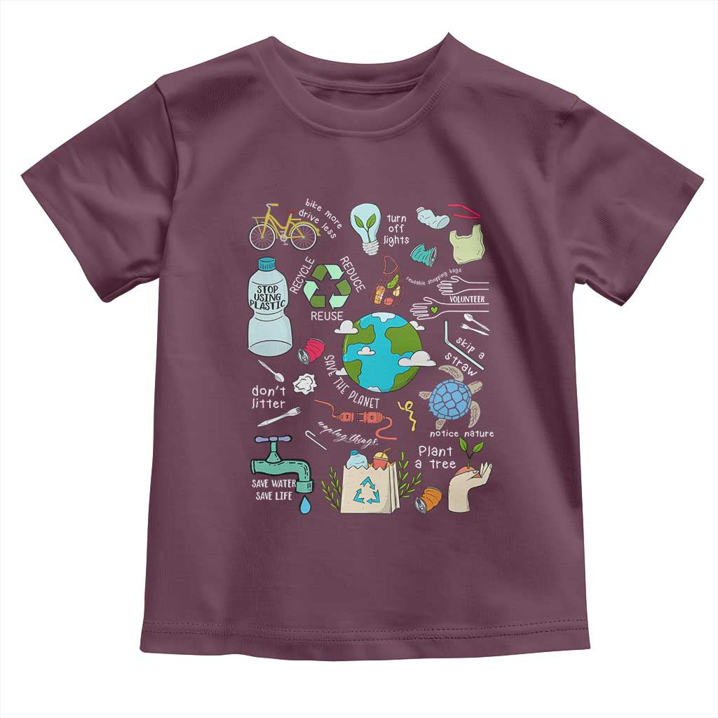 Earth Day Ecological sustainability Environment Protection Toddler T Shirt