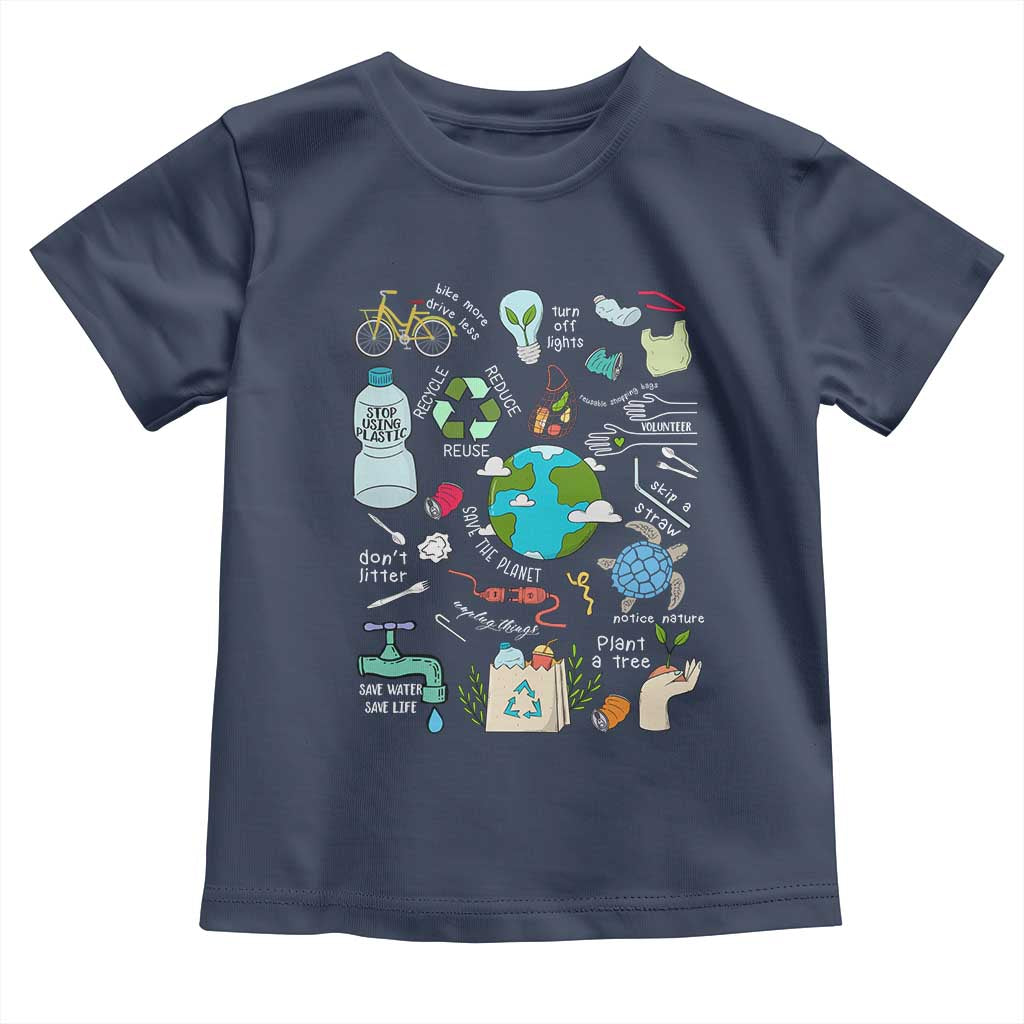 Earth Day Ecological sustainability Environment Protection Toddler T Shirt