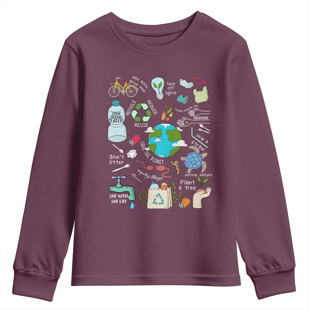 Earth Day Ecological sustainability Environment Protection Youth Sweatshirt