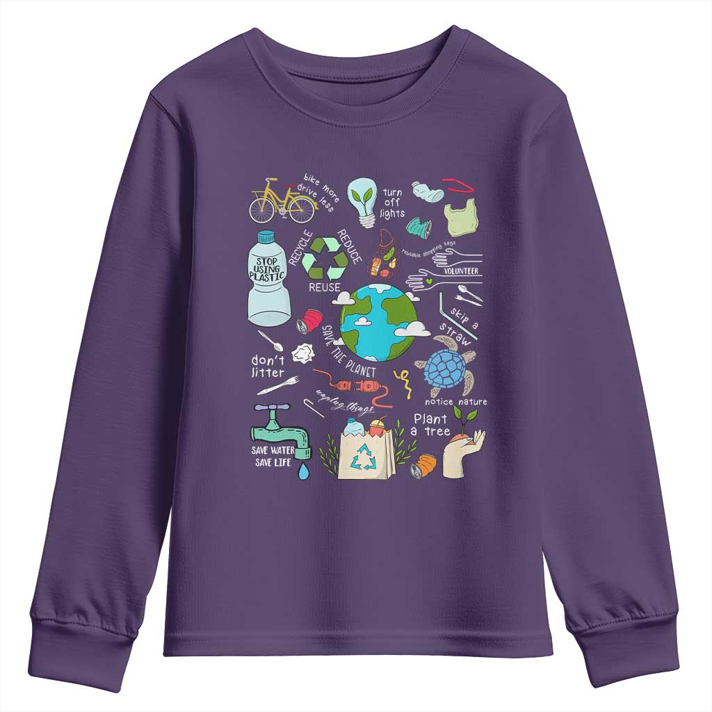 Earth Day Ecological sustainability Environment Protection Youth Sweatshirt