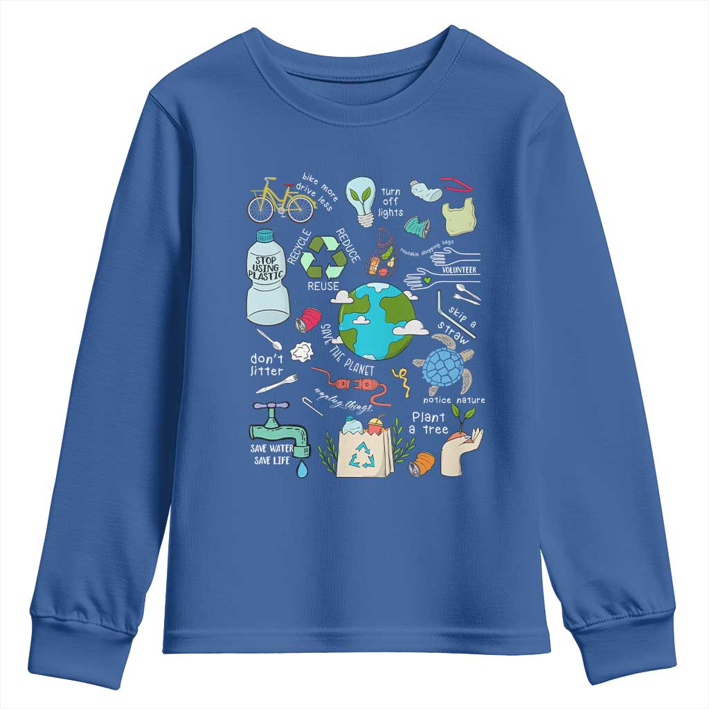 Earth Day Ecological sustainability Environment Protection Youth Sweatshirt