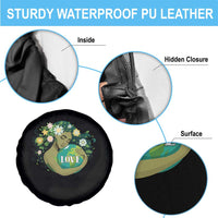 LOVE Mother Earth Day Save Our Planet Environment Green Spare Tire Cover