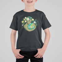 LOVE Mother Earth Day Save Our Planet Environment Green T Shirt For Kid