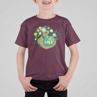 LOVE Mother Earth Day Save Our Planet Environment Green T Shirt For Kid