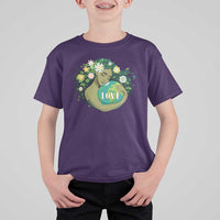 LOVE Mother Earth Day Save Our Planet Environment Green T Shirt For Kid