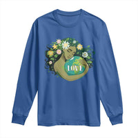 LOVE Mother Earth Day Save Our Planet Environment Green Long Sleeve Shirt
