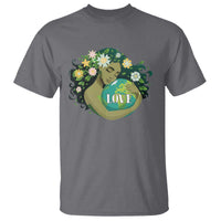 LOVE Mother Earth Day Save Our Planet Environment Green T Shirt