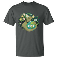 LOVE Mother Earth Day Save Our Planet Environment Green T Shirt