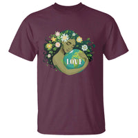 LOVE Mother Earth Day Save Our Planet Environment Green T Shirt