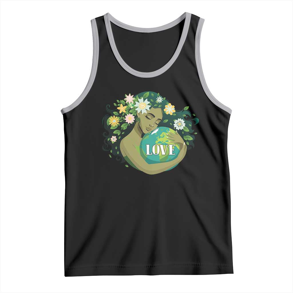 LOVE Mother Earth Day Save Our Planet Environment Green Tank Top