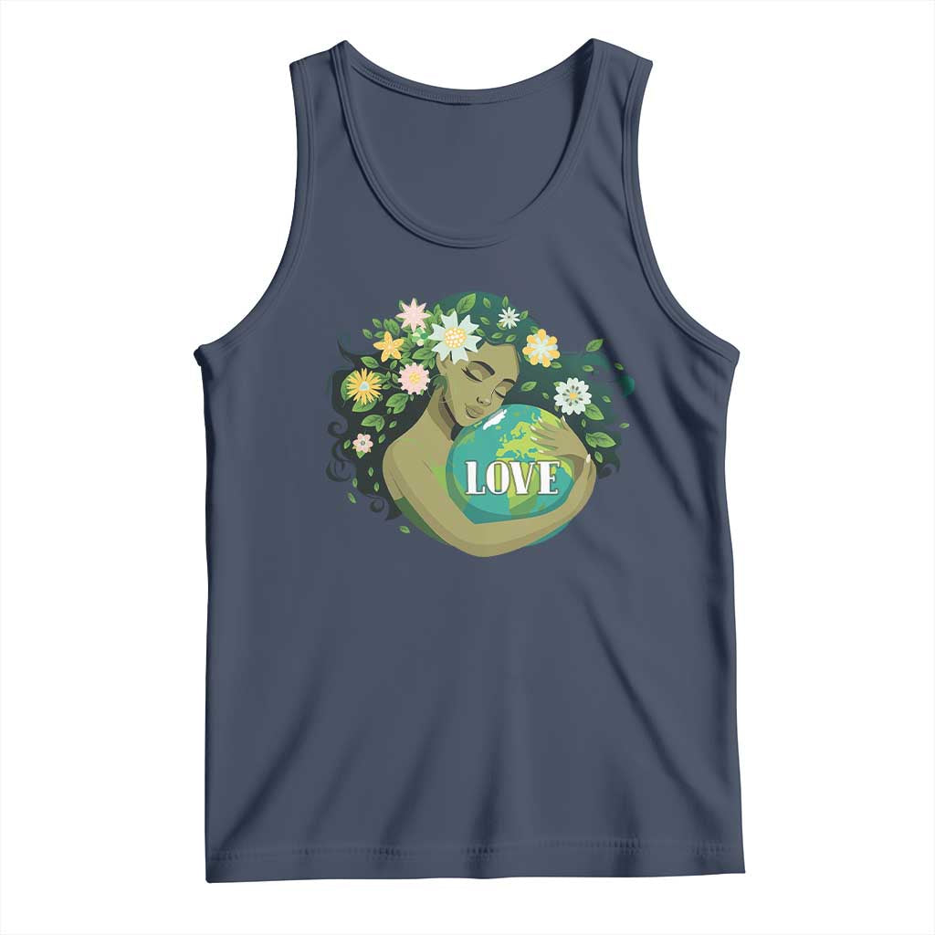 LOVE Mother Earth Day Save Our Planet Environment Green Tank Top