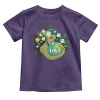 LOVE Mother Earth Day Save Our Planet Environment Green Toddler T Shirt
